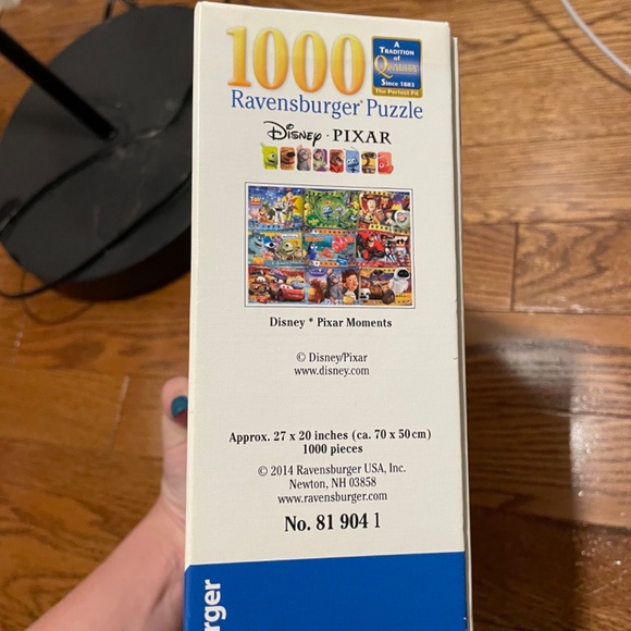 Disney Pixar Ravensburger Puzzle Movies 1000 Pieces 27”x20” - Picture 2 of 11